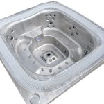 Detal: SPA ogrodowe 7 osobowe 73 dysz akryl Cappucino