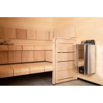 Zbliżenie: Piec elektryczny do sauny Harvia The Wall Combi SW70 S