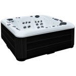 Ujęcie 4: Spa ogrodowe 5 osobowe 83 dysze Biała perła Czarna