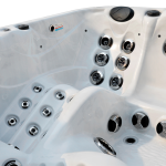 Detal: Spa ogrodowe 5 osobowe 83 dysze Biała perła Czarna