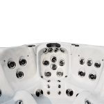 Ujęcie 8: Spa ogrodowe 5 osobowe 83 dysze Biała perła Czarna