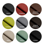 "Pokrywa termoizolacyjna do spa ogrodowego 200x200 cm, grubość 10/7 cm, proste narożniki, ekoskóra w kolorze grafitowym