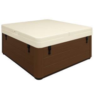 Pokrywa termiczna termoizolacyjna na jacuzzi balię SPA 205x205cm Zaokrąglenie 13cm