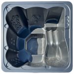 Wkład akrylowy do balii ogrodowej MISTRAL 6-osobowej