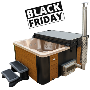 Balia Spa ogrodowe Harmony 6 osobowe 36 dysz Akryl Beżowa perła 220x220