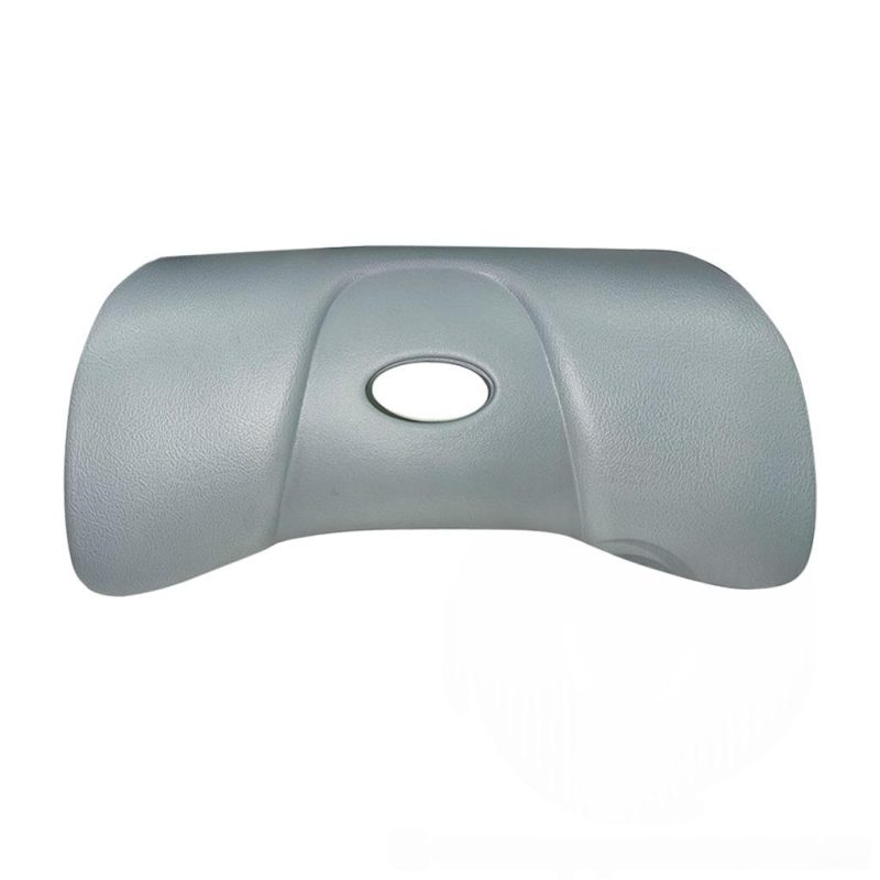 Zagłówek klinowy do spa ogrodowego jasnoszary