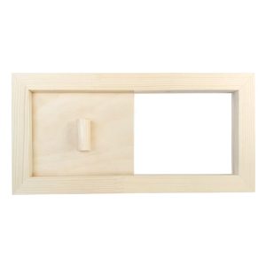 Zasuwa wentylacyjna wlot / wylot powietrza do sauny 280x140mm