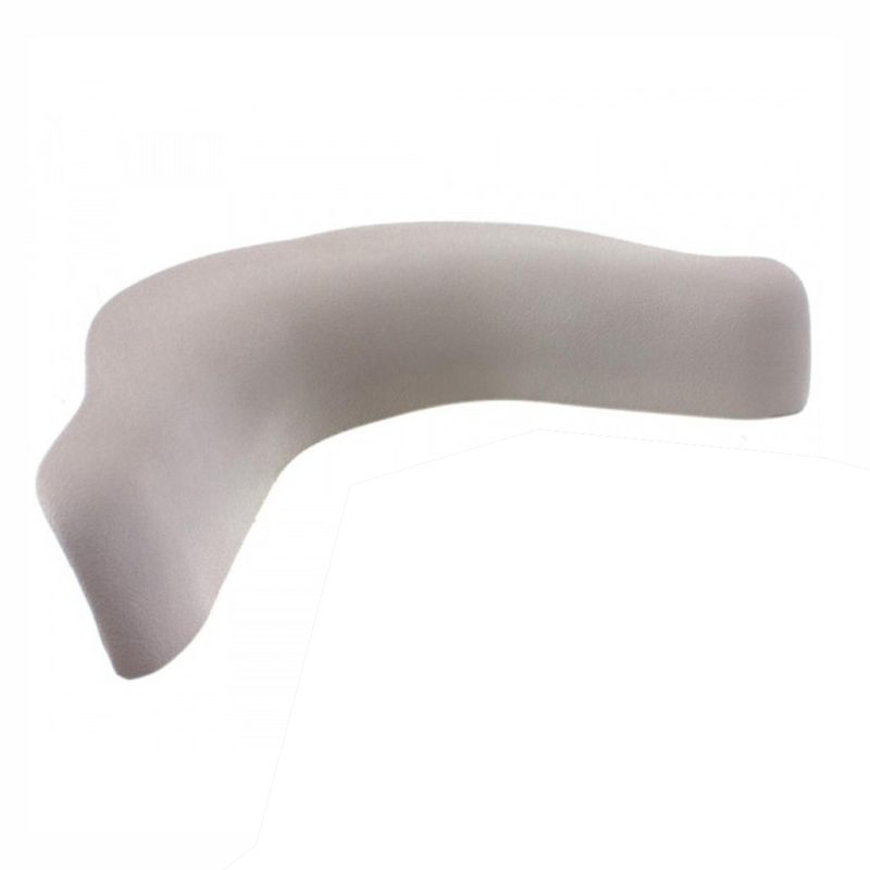 Zagłówek narożny Wellis Mal. Corner V2 [AC-WE033] jasnoszary, model AF00033, ergonomiczny, 310 x 205 x 65 mm, odporny na wilgoć i UV, dostępny na wannyspaogrodowe.p