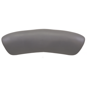 Zagłówek Wellis Mal. V2 [AC-WE040] jasnoszary, model AF00040, duży profil 463 x 135 x 70 mm, ergonomiczny i odporny na temperaturę do 50°C, dostępny na wannyspaogrodowe.pl