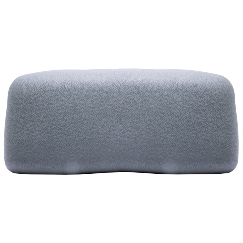 Zagłówek Wellis [AC-WE062] jasnoszary, model AF00062, wymiary 280 x 145 x 85 mm, wykonany z odpornej pianki, ergonomiczny i wodoodporny, dostępny na wannyspaogrodowe.pl