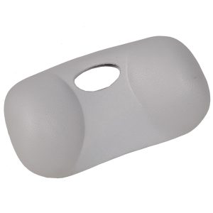 Zagłówek Lounge HR-EVA70 do spa ogrodowego, ciemnoszary, ergonomiczny, wymiary 263 x 140 mm, montaż na śruby, odporny na wilgoć i wysoką temperaturę, dostępny na wannyspaogrodowe.pl