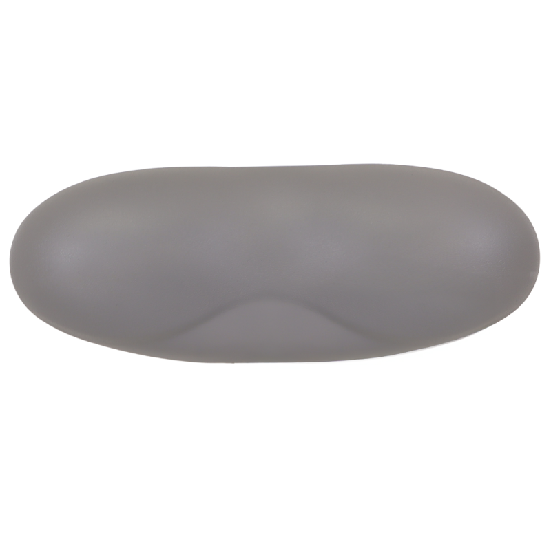 Zagłówek owalny [HR-GN128] do spa ogrodowego, jasnoszary, kompatybilny z Spaform, wymiary 295 x 110 mm, mocowanie na plastikowe zaczepy, dostępny na wannyspaogrodowe.pl