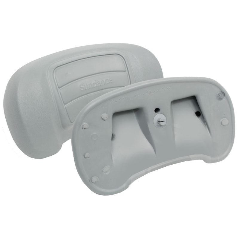 Zagłówek Sundance 780 Series [HR-SD966] szary, wymiary 278 x 150 mm, kompatybilny z modelami 6455-469 i 6472-966 od 2007 roku, dostępny na wannyspaogrodowe.pl