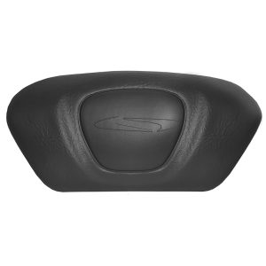 Zagłówek Vita Spa Oval [HR-VS131], czarny, wymiary 241 x 127 mm, ergonomiczny kształt, mocowanie na plastikowe zaczepy, odporny na wilgoć i wysoką temperaturę, dostępny na wannyspaogrodowe.pl