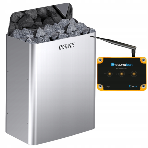 Piec do sauny Harvia The Wall SW45E 4.5 kW i Sterownik SaunaBox PRO