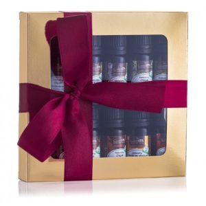 ekskluzywny zestaw olejków eterycznych 10 sztuk x 10 ml – naturalny produkt do kąpieli CosmoSPA