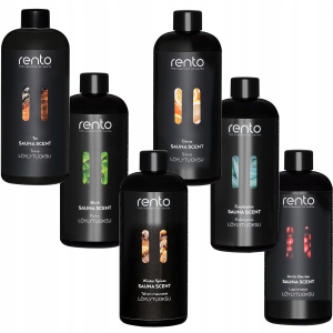 Zestaw 6 sztuk Aromat zapach olejek do sauny RENTO