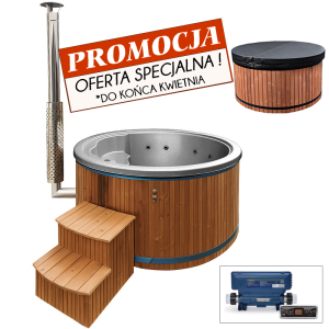 Balia Spa ogrodowe Oasis Hybrid 4-osobowe 8 dysz Niecka akrylowa Szara perła 200cm