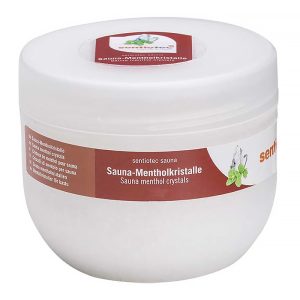 Kryształki mentolowe do sauny Sentiotec 200 g – naturalne orzeźwienie i chłodzący aromat mentolu