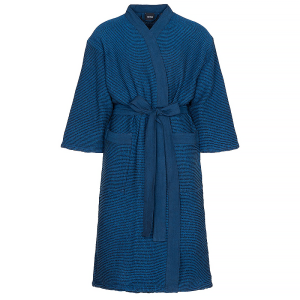 Szlafrok do sauny Rento Kenno L/XL Granatowy Miękki, stylowy z Finlandii