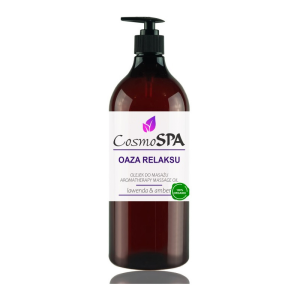 Olejek do masażu CosmoSPA OAZA RELAKSU 500ml lawenda i ambra