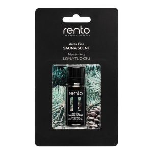 RENTO Olejek do sauny 10 ml Arktyczna Sosna – fiński koncentrat zapachowy o intensywnym aromacie sosny, żywicy i drewna, relaks i świeżość lasu