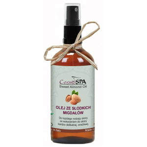 Olej ze słodkich migdałów CosmoSPA 100ml VEGAN na rozstępy i masaż