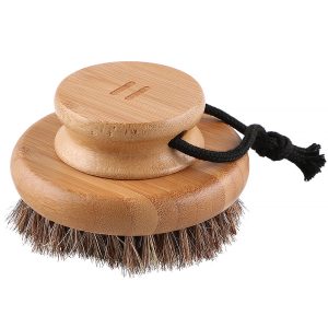 RENTO Body Brush bambusowa szczotka do masażu i pielęgnacji ciała 9,5 cm