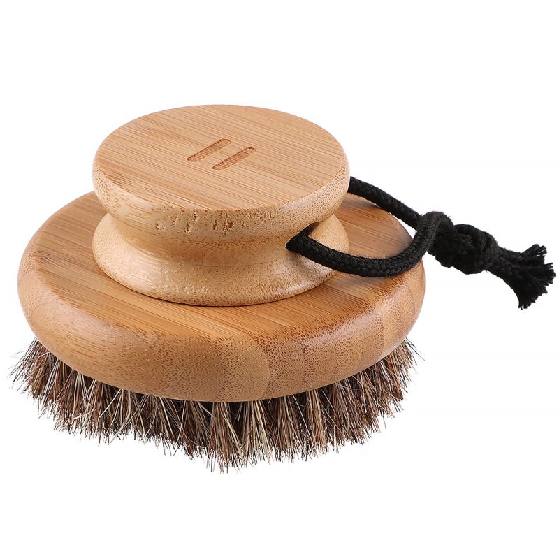 RENTO Body Brush bambusowa szczotka do masażu i pielęgnacji ciała 9,5 cm