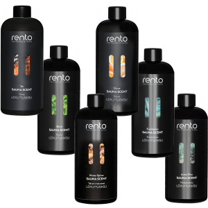 Zestaw 6 sztuk Aromat zapach olejek do sauny RENTO