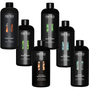 Zestaw 6 sztuk Aromat zapach olejek do sauny RENTO