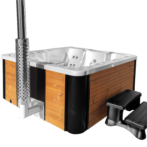 Balia Spa ogrodowe Harmony 6 osobowe 36 dysz Akryl Biała perła 220x220