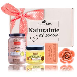 Zestaw do kąpieli CosmoSPA OWOCOWY – prezent w eleganckim pudełku