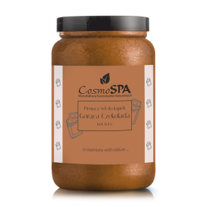Pieniąca sól do kąpieli CosmoSPA Gorąca Czekolada 550g Relaks SPA