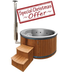 Balia Spa ogrodowe Oasis 4 osobowe 8 dysz Akryl Szara perła 200cm