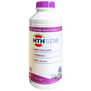 HTH Przeciwosadowy do SPA ogrodowego 1L | Środek na osad i kamień