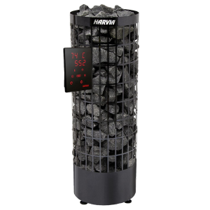 Piec elektryczny do sauny Harvia Cilindro PC70XE Black steel 6,8 kW