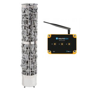 Zestaw Harvia Cilindro PC66E 6,6kW + Sterownik WiFi SaunaBox PRO