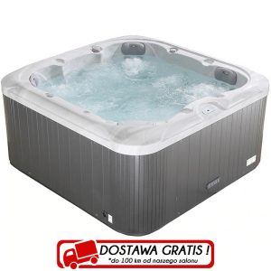 Spa ogrodowe RS30 6 osobowe 34 dysz akryl Biało-Szary obudowa Szara 200x200