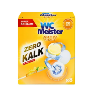 WC MEISTER Tabletki do czyszczenia WC o zapachu cytrynowym