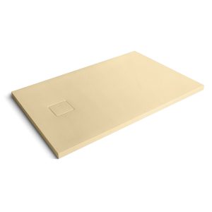 MUE-1084CP Brodzik prysznicowy prostokątny kamienny z ścieralną powłoką 100X80X4CM