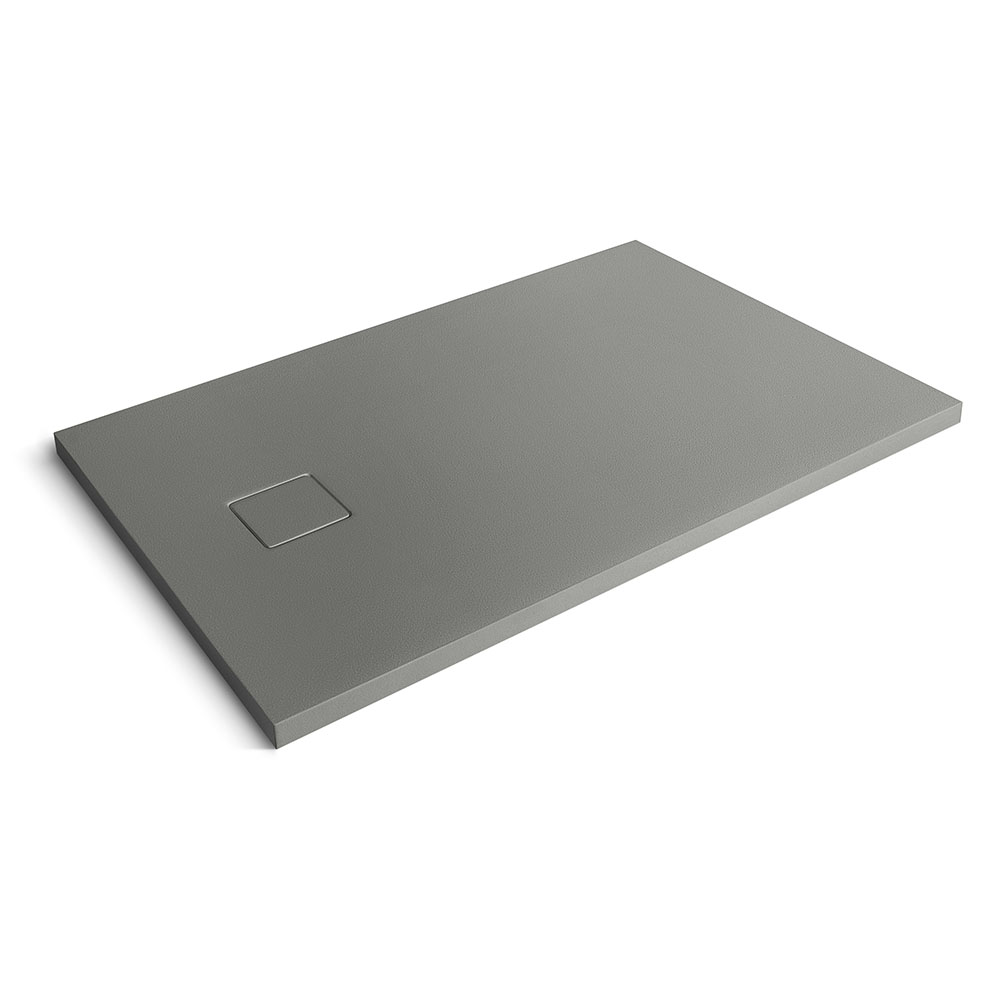 MUE-1084G Brodzik prysznicowy prostokątny kamienny z ścieralną powłoką 100X80X4CM