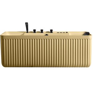 MUE-D005CP Wanna wolnostojąca przyścienna SPA z hydromasażem 170X75X60CM