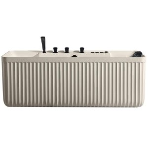 MUE-D005CH Wanna wolnostojąca przyścienna SPA z hydromasażem 170X75X60CM