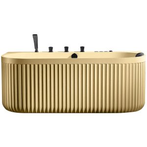 MUE-A005CP Wanna wolnostojąca przyścienna SPA z hydromasażem 170X85X65CM