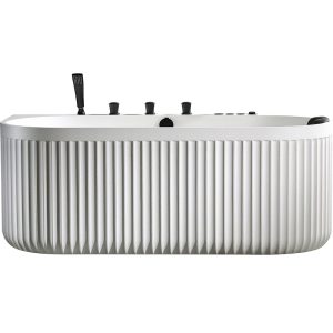 MUE-A005W Wanna wolnostojąca przyścienna SPA z hydromasażem 170X85X65CM