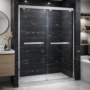 MO-T2011 Przesuwne drzwi prysznicowe 150X190CM