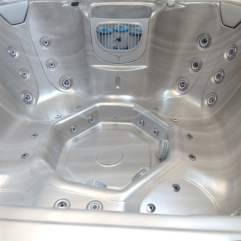 Balia Spa ogrodowe Hybrid 4-osobowe 43 dysze akryl Cappucino obudowa Antracyt 230x230 - obrazek 4