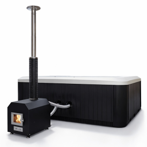 Balia Spa ogrodowe Hybrid 4-osobowe 43 dysze akryl Biała perła obudowa Antracyt 230x230