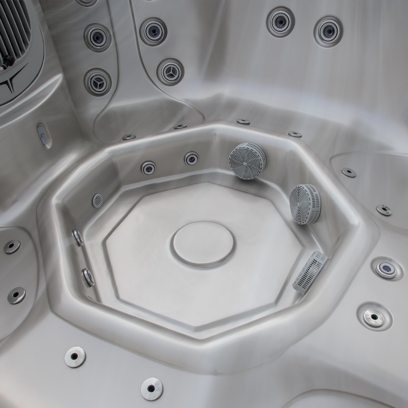 Balia Spa ogrodowe Hybrid 4-osobowe 43 dysze akryl Cappucino obudowa Antracyt 230x230 - obrazek 7
